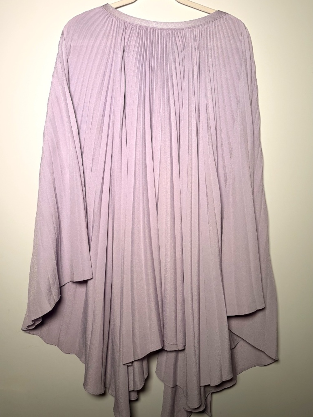 Polo Ralph Lauren Women's Georgette Pleated Midi Skirt Lavender Purple - Sz 4